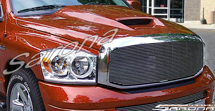 Custom Dodge Ram  Truck Hood (2002 - 2008) - $970.00 (Part #DG-007-HD)